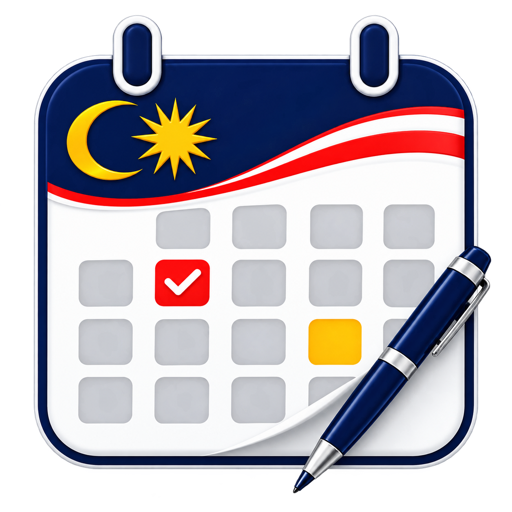 Malaysia Calendar & Cuti app icon
